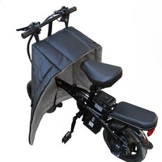 전기자전거 패딩 손잡이 방풍 바람막이 보온 방한 라이딩 겨울 라이더 기모, B 클래식 그린