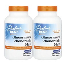 닥터스베스트 MSM 함유 글루코사민 콘드로이틴 캡슐, 240정, 2세트
