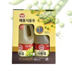 식용유 선물세트 1.9L X 2병 설 세트 회사 단체, 1