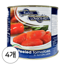 프라텔리롱고바디 포모도리 필라티 토마토 홀, 2.55kg, 4개
