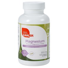 Zahler 檸檬酸鎂膠囊 200mg, 60顆, 1罐