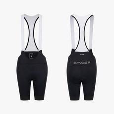 스파이더 여성 사이클 프로웹 빕 숏 팬츠 SPJPCNFP551WBLK ZJK499 EUG067