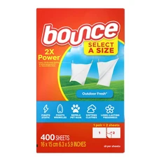 Bounce 隨意撕烘衣柔軟去靜電紙 400張, 1個