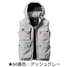 BURTLE AC2034 連帽背心 上背風扇空調服 抗UV降溫 不含電池/風扇