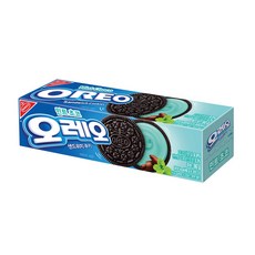 오레오 민트초코 샌드위치 쿠키, 80g, 1개