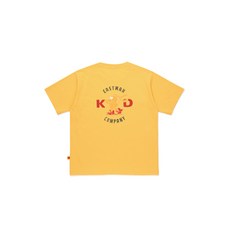 매장정품 코닥 KODAK 씨네라운지 컬러킨즈 반팔티셔츠 YELLOW K5323LRS76YLW 673887