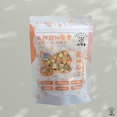 肉閨蜜 雞肉凍乾與地瓜凍乾 狗狗小寵零食 雞肉丁 地瓜丁, 1個, 黃地瓜丁凍乾(幫助腸道蠕動)
