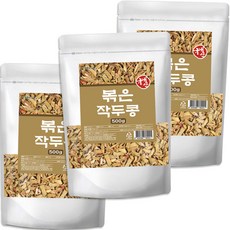 국산 볶은 작두콩 건재 Well-B, 3개, 1개입, 500g