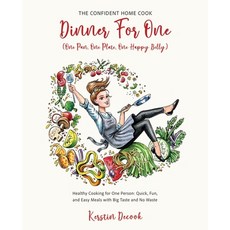 (英文圖書)DINNER FOR ONE (One Pan One Plate One Happy Belly): Healthy Cooking for One Pe... 平裝版, Vendela Publishing, 英文