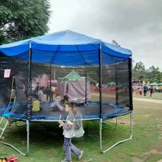 야외트램폴린 지붕 대형 망 실외놀이터 488m 방방, 1, J. 직경 10피트 306미터 트램펄린 지붕 블루