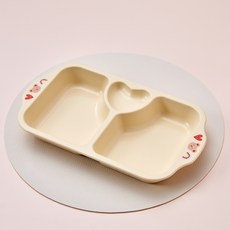 모던하우스 베어하트 옥수수 간식식판 KI0225006, 상세설명참조, 1개