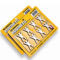 마그네트 MF-220 만세 6입 은색 1개
