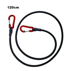 신축성 로프 후크 스타일 경량 자전거 타이 루프 랙 스트랩, 1개, 5. 3