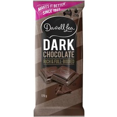 澳洲 Darrell Lea 巧克力170g 牛奶巧克力 黑巧克力 Rocky Road巧克力 進口零食, 1個, 黑巧克力 170g(2026/9/25)