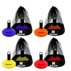 훈련 축구 접시콘 마커 미니콘 낫소 꼬깔 10개 87438PC 1(EA), 레드