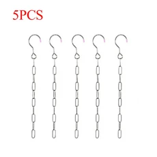 걸이식 단추 DIY 스터드 공예 나사 금속 가죽 10 의류 하드웨어 리벳 회전 도구 가방 네일 체인 버클, 5pcs, silvery