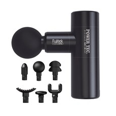 Fujitek 富士電通 輕量筋膜槍, 黑色, FTM-U02
