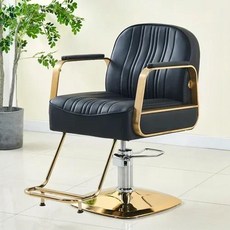 샵 의자 모바일 마사지 스툴 메이크업 페디큐어 뷰티 이발 헤어 살롱 네일 화장품 페이셜 카데이라 액세서리, 13) Gold big pedal M, 1개