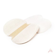여성보조용품 겨땀패치 땀흡수패드 겨등랑이이너웨어 휴대성낱개포장 부직포 두께1mm 2개