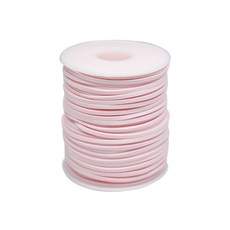 디어플레이스 샤무드끈 세무끈 스웨이드끈 45m 3mm, 1개, 25 파우더핑크