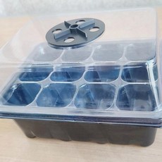 씨앗 발아 육묘 6구 트레이 환풍구 12구, 6구 환풍구 모종판
