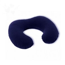 활동 여행용 쿠션 U형 주입식 지지 공기 목 야외 휴식 설계 용품 곡선 보조, 1개, 상세페이지 참조