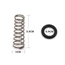 부화기 계란부화기 달걀부화기 병아리부화기 인큐베이터돼지 젖꼭지 술꾼 스프링 및 와셔 가금류 동물 먹, 01 M, 01 50 Sets