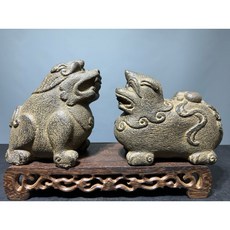 石雕擺件 宗教物品, 平均【17*8*16公分】, 1套