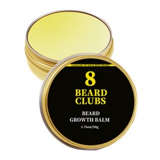 DR精選美妝平價店beard balm衚須膏滋潤保濕剃須膏男士濃密衚子護理膏, 1個, beard balm鬍鬚膏【50g鋁盒款