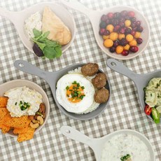 고매한 파스텔 앞접시 손잡이접시, BOGO파스텔 손잡이 앞접시(베이지)