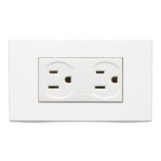 Suzone 樹榮電工 電鍋雙插座 附接地 台灣製造, 10個