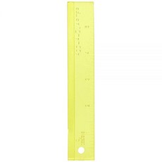 Colonial Needle 6CMD 쿼터 추가 눈금자 15.2cm(6인치) 옐로우 308095 8622874344