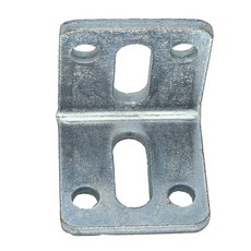 화스너 꺽쇠 고정쇠 앵글 철 아연도금 사비 5T 50x50x50 10개, 1개