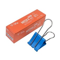 바이하츠 칼라 바인더클립슈파크립 특대2호 PKBC XXL2 더블크립 2개입sty66Kir