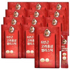 삶담은홍삼 6년근 고려홍삼 젤리스틱, 12개, 15개입