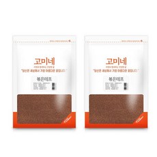 볶은 테프 글루텐X 밀가루대체 단백질 식이섬유 2개