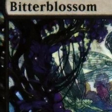 포일홀로 비터블로썸 매지컬 카드 프록시 게임 블랙 급 플레잉 보드게임 트레이딩, 1개, 8. regular MOR