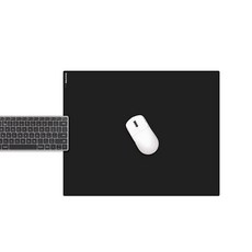 GOGOFREE 강화유리 마우스패드 게이밍 마우스 패드 A-420x480mm, 1개, A-블랙