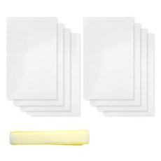 국산안심 렌지후드필터 50*30cm*8매입 벨크로테이프포함 1세트, 8장