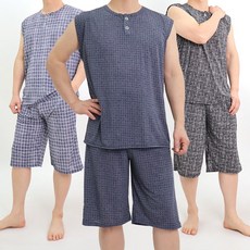 폭스 쿨터치 민소매 잠옷세트 E5 남성용