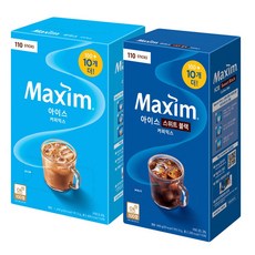 맥심 아이스믹스 100T+아이스블랙 100T, 1세트, 1개입, 5.9g