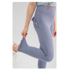 리틀프랑 아동 주니어 요가복 프릴 레깅스