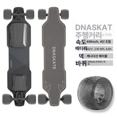 전동 스케이트보드 롱보드 고출력 크루져 롱런 취미, 1개, V4-105mm 오프로드 휠 듀얼구동 / 주행거리 50