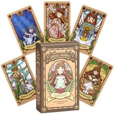 女巫卡塔牌屋 - 10X6cm快樂旅途塔羅牌 桌遊 卡牌遊戲 英文桌遊 占卜Joyful Journey Tarot塔羅, 快樂旅途塔羅牌