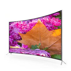 곡면 방폭 스마트 네트워크 UHD LCD TV 스크린 LED TV, 고객직접설치, 거치대형, 단일 모델, 1_방폭 곡면 55인치 네트워크
