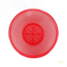 루마 원형 소쿠리 10호 레드 과수원바구니