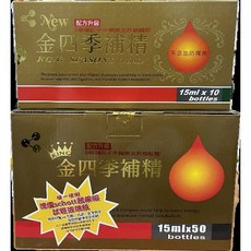 東方生物 金四季補精 配方升級, 60個, 15ml