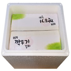 이가 깍두기 아이스 박스 출고, 1개, 10kg