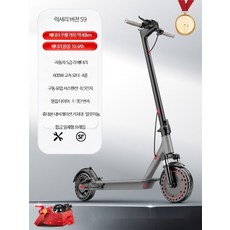 에스앤씨 전동킥보드 성인용 전기 출퇴근 퀵보드, 1개, S9 디럭스 40km