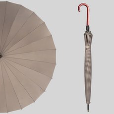 棲野Cheer VONLILIENFELD24骨雨傘 暴雨24骨結實超大傘長柄直桿傘自動晴雨兩用女複古雙人傘折疊黑膠晴雨傘